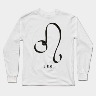 LEO KIROVAIR ASTROLOGICAL SIGNS #cancer #astrology #kirovair #symbol #minimalism #horoscope #scorpion #home #decor Long Sleeve T-Shirt